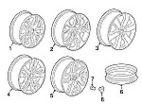 85521801 Gm Genuine Wheel