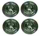 Hc500 1957 Oldsmobile Deluxe Spinner Wheel Covers Set Of 4 New