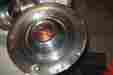 Hc653 Gm 1950s Olds Dog Dish Hub Cap 10 1 4 Chrome