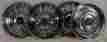 Hpu467 4 Used 15in 1946 Cadilac Hub Caps Wheel Covers