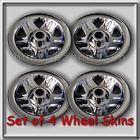Imp05x Jeep Cherokee Chrome Wheel Skins Hubcaps Covers Set