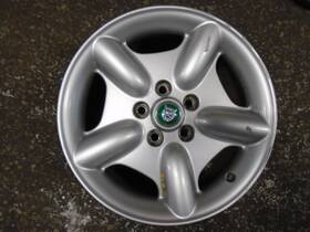 59689 Jaguar Xk8 Wheel Road Alloy 17x8 5 Spoke Silver 97 98 99