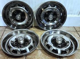 Cac2762 Jaguar Set Of 4 Vintage Oem 1980-1987 Xj6 Series Iii 15 Inch Wheel Covers Hubcaps