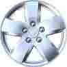 Kt-1022-15s Kt-1022-15 Kt Silver 15 Hub Caps Full Wheel Rim Covers W Retention Ring Set Of 4