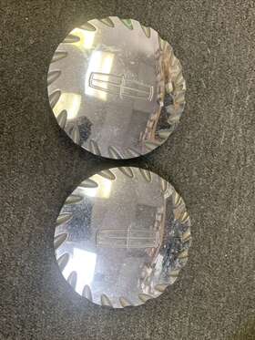 F4lc-1a096-ba Lincoln 1 Mark Series Center Cap Hubcap Silver 1993-1998 #f4lc-1a096-ba Righth