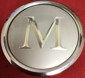 12900 Mandrus C-e71 One Used Alloys Chrome Wheel Rim Center Cap