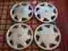 57537 Mitsubishi Mirage 1992 Set Of Four 13 Hubcaps