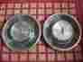 4024 Olds 1971 Pair Of Two 15 Hubcaps