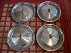 4055-b Olds Cutlass 1978-1980 Set Of Four 14 Hubcaps With Silver Trim