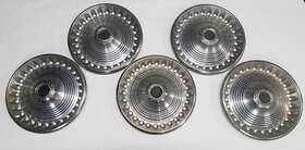 294432 Plymouth 5 Used 70 - 72 Barracuda Hubcap 14 Inch Wheel Cover Oem Parts Mopar