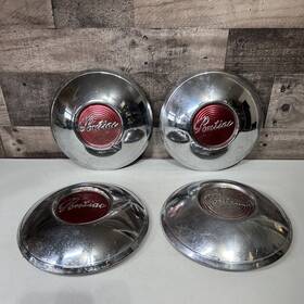 Pontiac 49 50 51 52 10 9.5 4 Oem 1949 1950 Chieftain Streamliner Catalina Deluxe Hubcap Gm