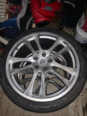 7l5.601.025.t Porsche Cayenne Gts Turbo 21 Inch Genuine Factory Original Oem Wheels Rims Set