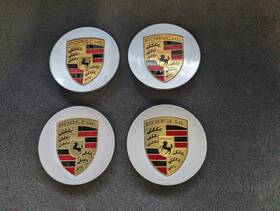 Porsche Factory Oem 9p1 601 147 8z8 Set Of 4 Cayman Boxster Cayenne 911 Center Cap P/n A