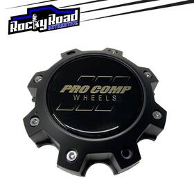 Pxa504186742 Pro Comp 504186742 Black Center Wheel Hub Cap - 1 Piece