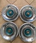 Pt-2409650 Chrysler Vintage Imperial Genuine Hubcaps Set