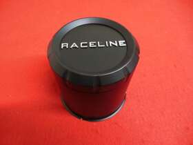 Bg108b Raceline Bg81b Wheel Center Cap Flat Black 4 1/2 Inch Outside Lip X 3/8 Deep