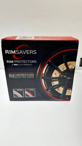 Rimblades 060284400342 Rimsavers Alloy Wheel Rim Protectors Guard Line Moulding 24 Inch Diameter