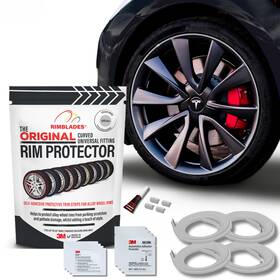 Rimblades K4rbo White Rim Protectors For Alloy Wheels By Original 24 Inches