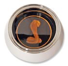 S9ms-1130-d Ford Mustang Shelby Wheel Center Cap Black Gold Snake