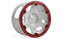 1056014 Teraflex Wheel Protector - Nomad Off-road Red Bolt On Single
