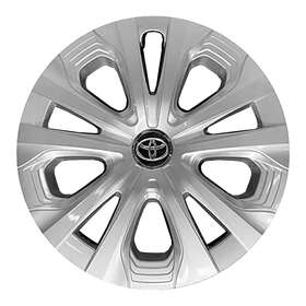 570-61188 Toyota Refurbished Painted Silver / Charcoal Wheel Cover 15 Inch