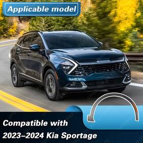 Hd03-spt21-028-us-mb1-r Ttun Wheel Arch Trim Front Fender Flare Right For 2023-2024 Kia Sportage Sx