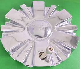 Ctw70201-cap Tyfun Chrome Wheel Center Cap Aluminum