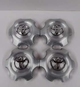 Cap-7601 Unblanded / Replacement Center Wheel Cap Set 4pc New For Toyota