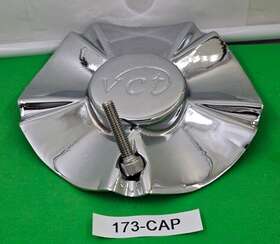 173-cap Vct Center Cap # Chrome Wheels
