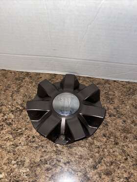 Cs365-1p Velocity Wheel Center Cap Gun Metal Gray