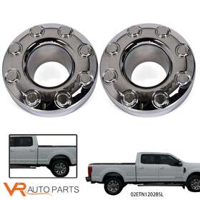 Zp-02etn1202bsl Vr Auto Parts Fit For 05-18 Ford F350 Dually Front 4x4 Open Wheel Center Hub Caps Chrome 2pcs
