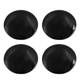 X Autohaux A18122600ux0914 56.5mm Gloss Black Auto Car Wheel Center Hub 2.22 Inches