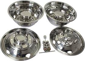 Xh-ws-19o820 Xiuhua 19.5 Inch 8 Lugs Stainless Steel Wheel Simulators For 1999-02 Ford F450 F550