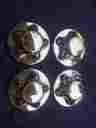 Yl-34-1a096-da Yl34-1a096-da Ford 21705 21702 99-04 F-150 Expedition Set 4 Center Caps Chrome Oem Genuine 5845973