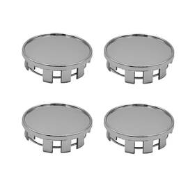 Yytqp Yyt-00215 4 Pcs Wheel Center Caps 2.12 Inch Outer Diameter 1.96 Silver