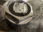 Vintage Cadillac Crest Cover Emblem Hub Cap For Wire Wheels. W/ Hardware. Fixed Price $180.00.