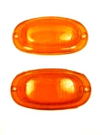 Auto Union Dkw 1000S Amber Turn Signal Lens Set Left Right New #70-2. Fixed Price $49.99.