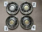 1969 Chevrolet Impala - Bel Air Biscayne Hubcap Wheel Cover 14 Set Of 4.. Fixed Price $85.00.