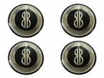 1991-1992 Lincoln Mark Vii Bill Blass Wheel Center Applique Set (F1LY1137A) Nos. Fixed Price $42.00.