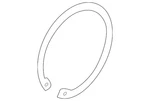 Genuine Land-rover Wheel Bearing Retainer Clip LR038382. Fixed Price $6.86.