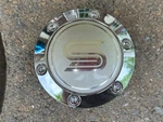 Sacchi Sendel Wheels Custom Center Silver Chrome Finish CAP509. Fixed Price $18.50.