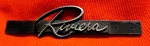 1963 Buick Riviera Dash Emblem Part #1361500 ICSZC7. Fixed Price $5.72.