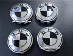 4 X Bmw Chrome Black 68MM Wheel Center Hubcaps Logo Badge Emblem Aluminium. Fixed Price $49.81.