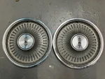 72 Oldsmobile F85 73 Cutlass Omega 14-INCH Wheel Cover Hub Cap Pair Used. Fixed Price $50.99.