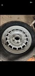 Set Powdercoated Mercedes 14 X 6" Bundt Rims Wheels W123 W126 W116 W108 R107. Fixed Price $600.00.