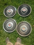 1981-1987 Pontiac 14" Hubcaps Oem Classic Vintage Used Set 3. Fixed Price $100.00.