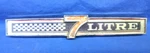 Vintage Oem 1966 Ford Galaxie 427 Litre Fender Emblem C6AB-16188-E. Fixed Price $99.99.