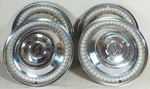 Studebaker Wheel Covers Set Hub Cap 1959 - 1964 14 Inches. Fixed Price $139.00.