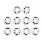 6001 Plastic Bearings 12X28X8MM Glass Ball Nylon Cage 10PCS. Fixed Price $22.21.