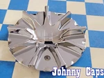 Helo Wheels # 827L163 Custom Chrome Center Cap 43 (qty. 1). Fixed Price $41.96.